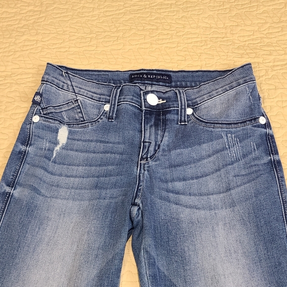 Rock & Republic Kashmiere crop jeans size 4 - Picture 3 of 9